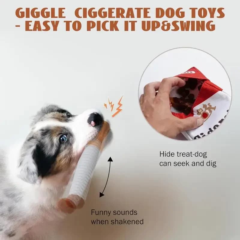 PawBliss Funny Interactive Plush Dog Toys Creatives thumbnail 3